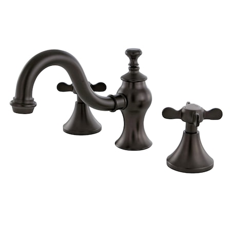 Kingston Brass KC7165BEX 8" Widespread Bathroom Faucet, Oil Rubbed Bronze KC7165BEX